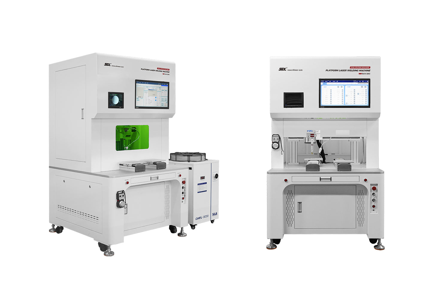 Dual-station Fully Enclosed Platform Automatic Laser Welding Machine Precision Fiber Welding Machine Automatic Welding
