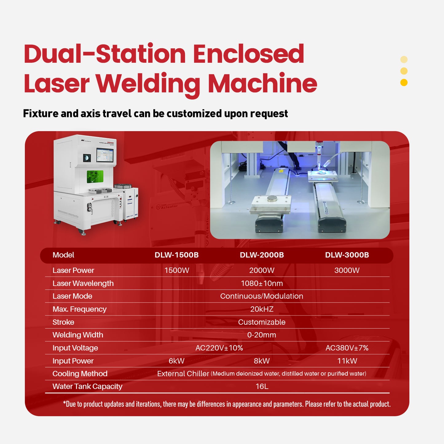 Dual-station Fully Enclosed Platform Automatic Laser Welding Machine Precision Fiber Welding Machine Automatic Welding