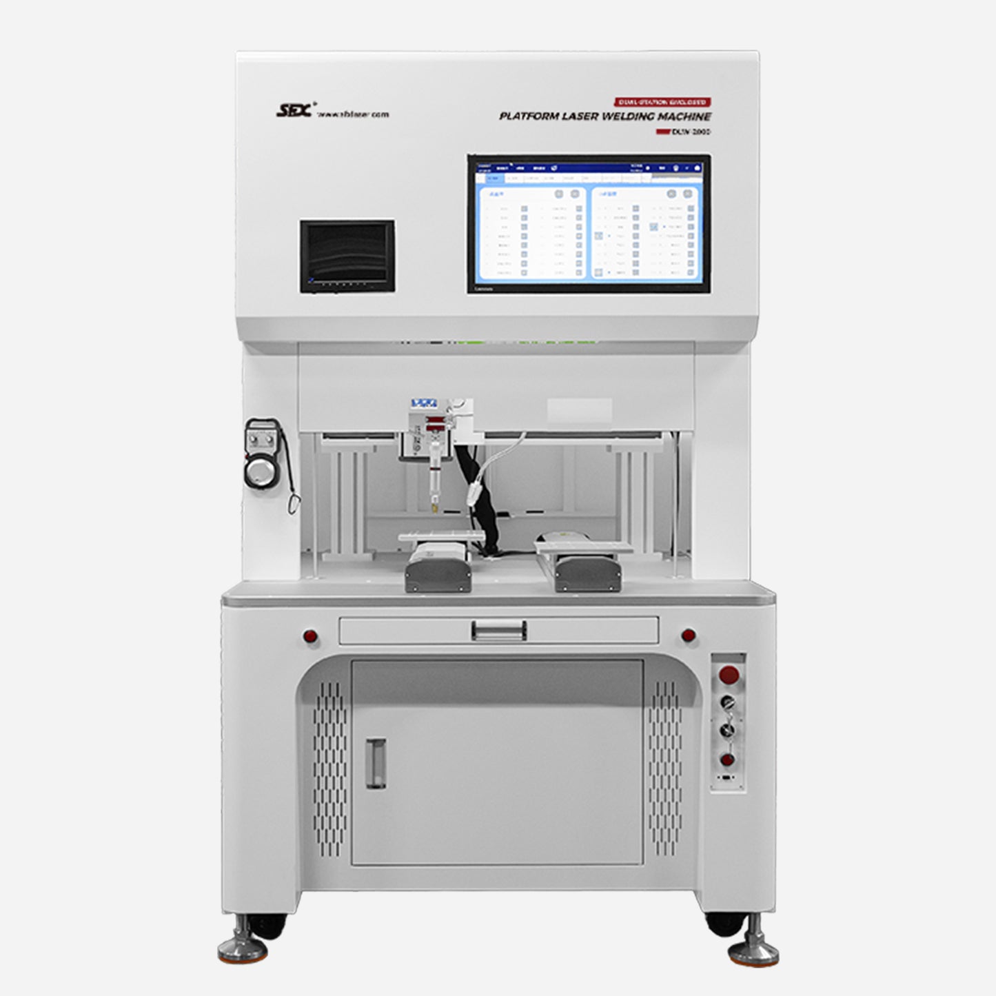 Dual-station Fully Enclosed Platform Automatic Laser Welding Machine Precision Fiber Welding Machine Automatic Welding