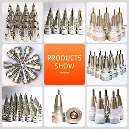 SFX Carbide 1/2/2.5/3/6mm Pneumatic Marking Needle High Hardness Long Lifespan for SFX Pneumatic Marking Machine Marking on Metals or Hard Non-Metal Materials
