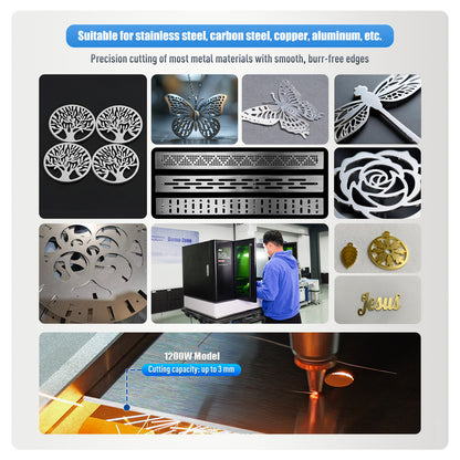 SFX-2030 1200W/1500W/2000W/3000W Air-Cooled Fiber Laser Cutting Machine for Precision Metal Cutting