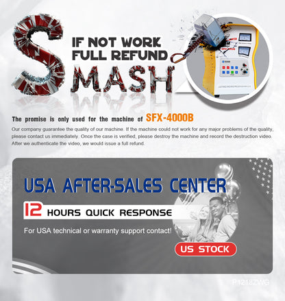 SFX Portable 3000W EDM Broken Tap Damaged Bolt Remover M2-M48 Drill Extractor Tap Disintegrator SFX-4000B