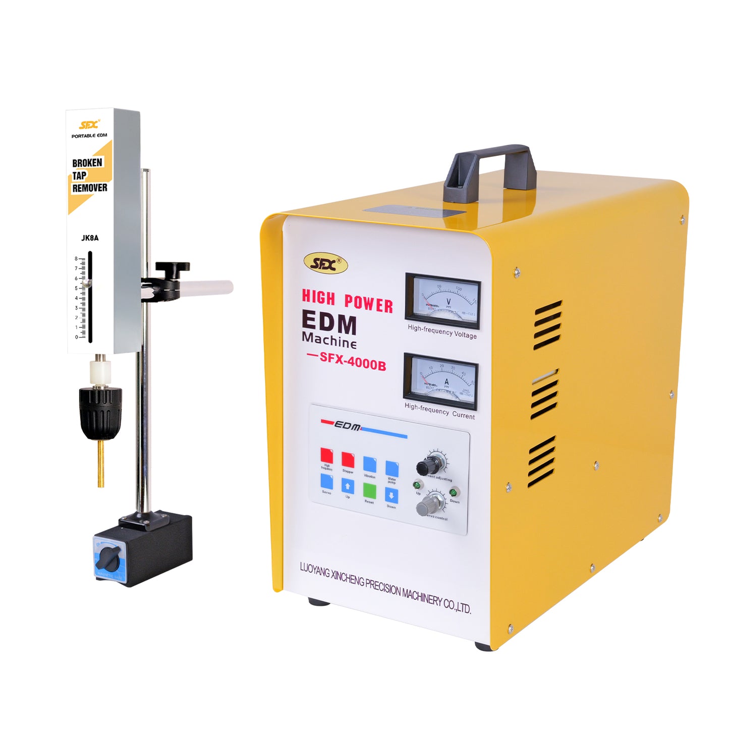 SFX Portable 3000W EDM Broken Tap Damaged Bolt Remover M2-M48 Drill Extractor Tap Disintegrator SFX-4000B