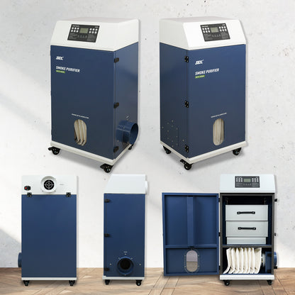 SFX-400L Laser Cleaning Machine Smoke Purifier Fume Extractor Fume Purifier for Laser Cleaning Welding Cutting Engraving