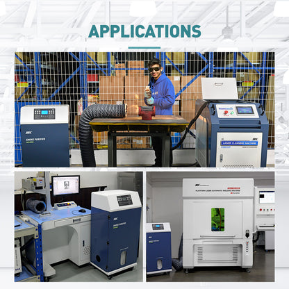 SFX-400L Laser Cleaning Machine Smoke Purifier Fume Extractor Fume Purifier for Laser Cleaning Welding Cutting Engraving