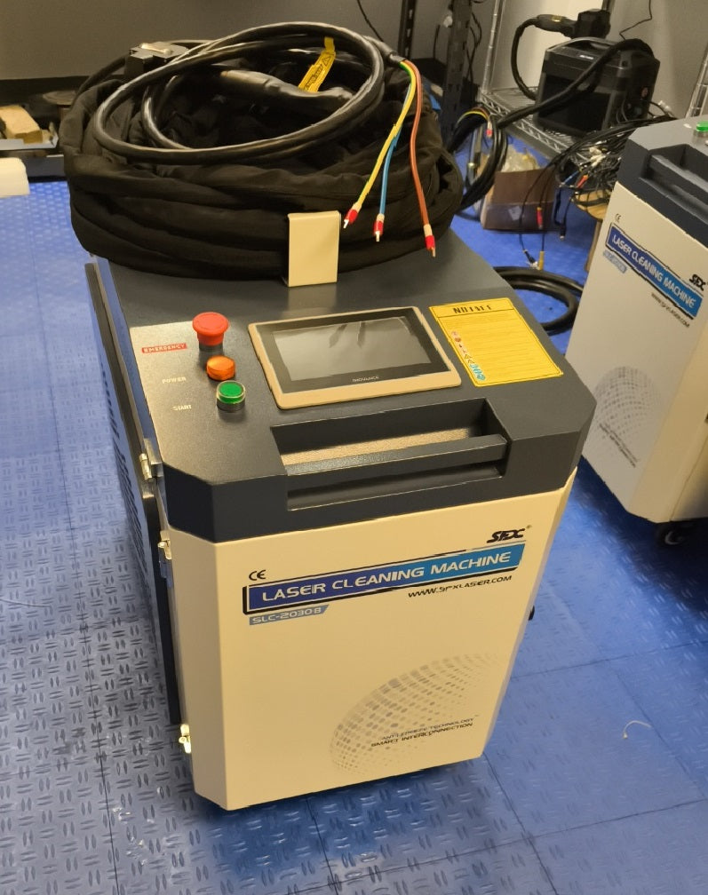 US Stock SFX 90% New  SLC 1500W 2000W Laser Cleaning Machine Laser Rust Remover with IoT  Laser Cleaner for Coating Painting Oil