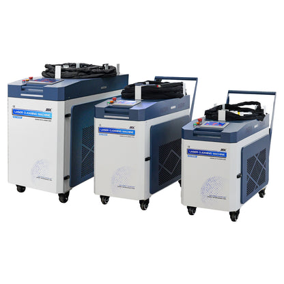 SFX SLC 1500W 2000W 3000W 6000W 500mm Scan Laser Cleaning Machine Laser Rust Remover with IoT  Laser Cleaner for Coating Painting Oil