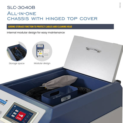 SFX SLC 2000W 3000W IoT Laser Cleaner with Wide 400mm Scan Anti-Freeze Fiber Laser for Rust, Paint, Oil Removal, Industrial-Grade Smart Cleaning Machine