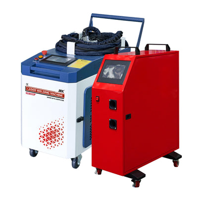 SFX 2-in-1 Handheld SLW 1.5KW-3KW Fiber Laser Welder Laser Welding Machine ＆ Seam Cleaning for Stainless Steel Aluminum Hardware Pipe Tube Plate Welding