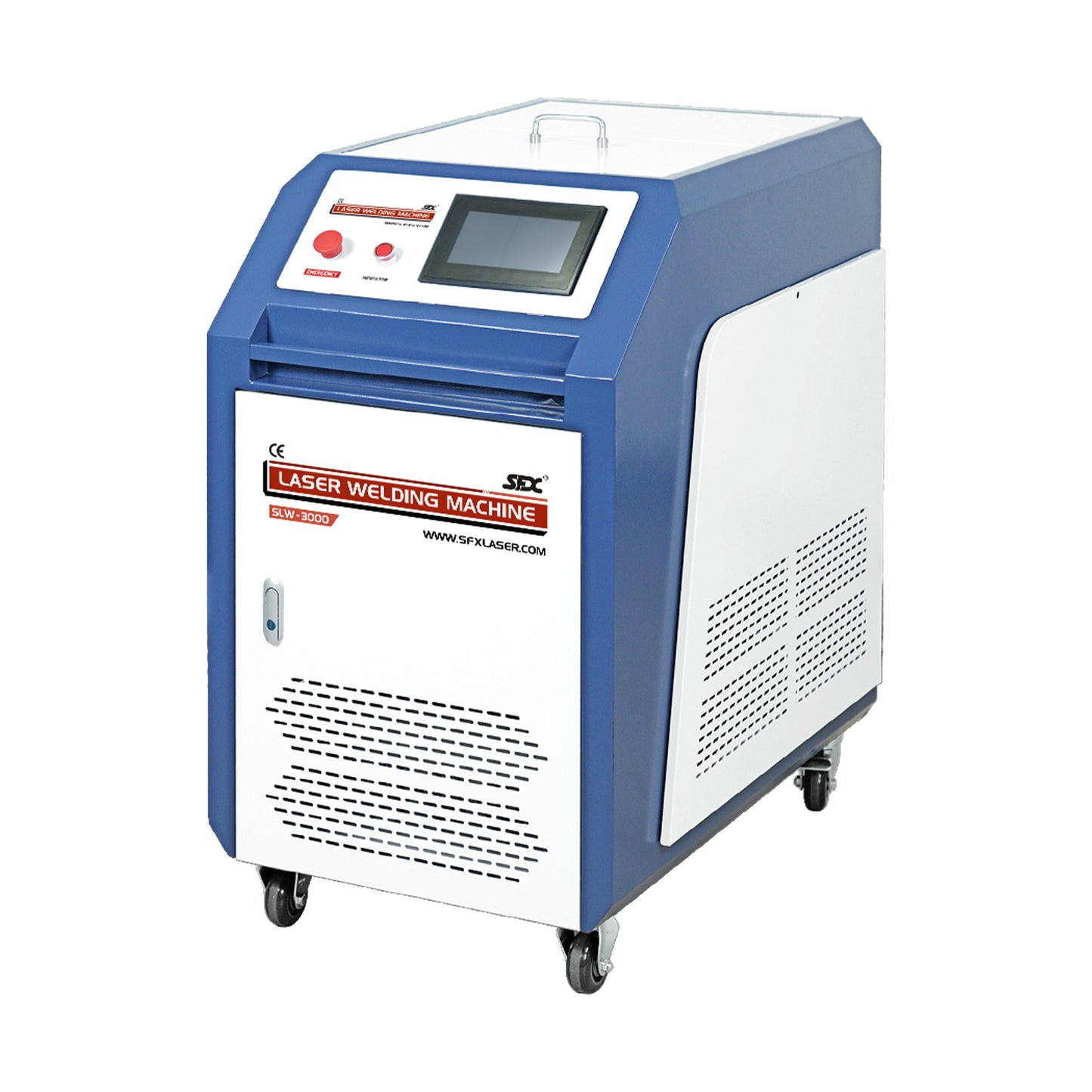 SFX 2-in-1 Handheld SLW 1.5KW-3KW Fiber Laser Welder Laser Welding Machine ＆ Seam Cleaning for Stainless Steel Aluminum Hardware Pipe Tube Plate Welding