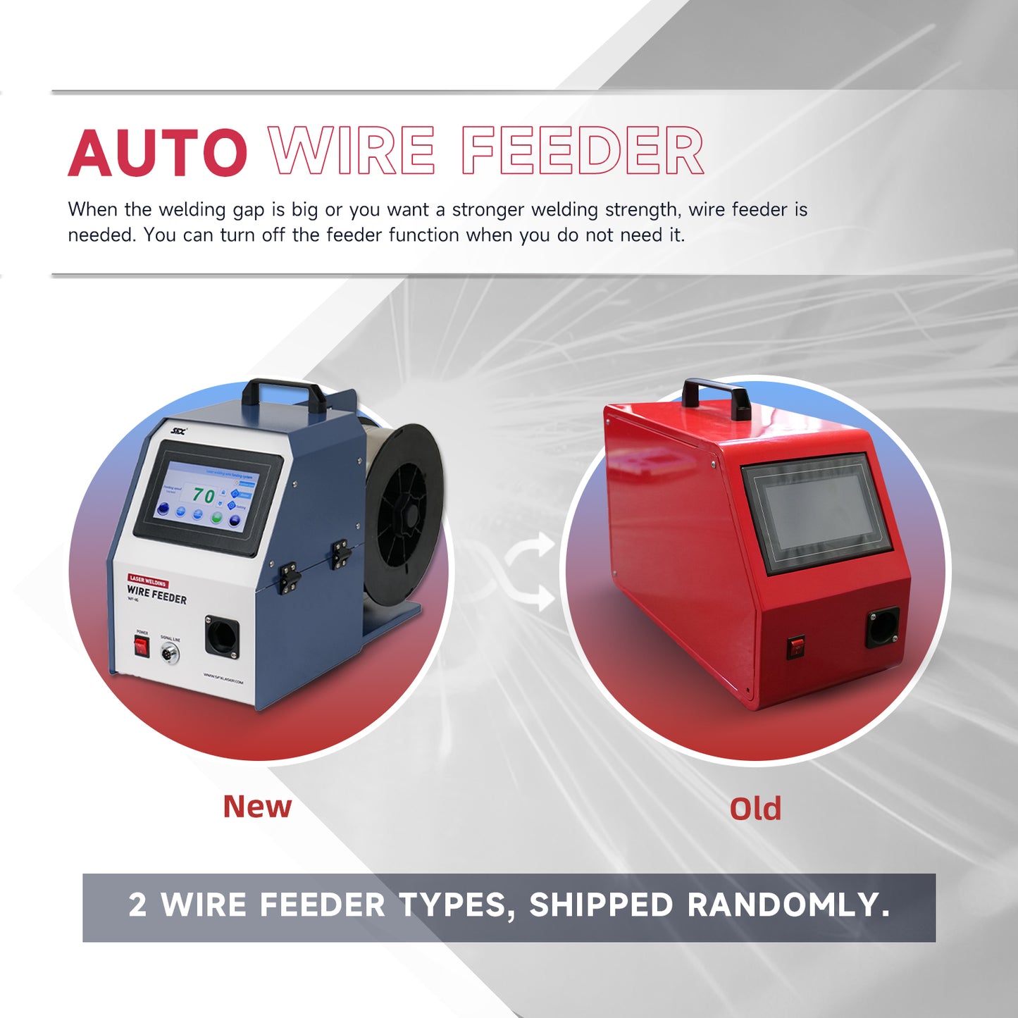 SFX 2-in-1 Handheld SLW 1.5KW-3KW Fiber Laser Welder Laser Welding Machine ＆ Seam Cleaning for Stainless Steel Aluminum Hardware Pipe Tube Plate Welding