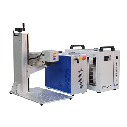 SFX Split 3W/5W/10W/15W JPT UV/Ultraviolet Laser Engraver Laser Marking Machine Engraving Marker with S＆A Water Chiller