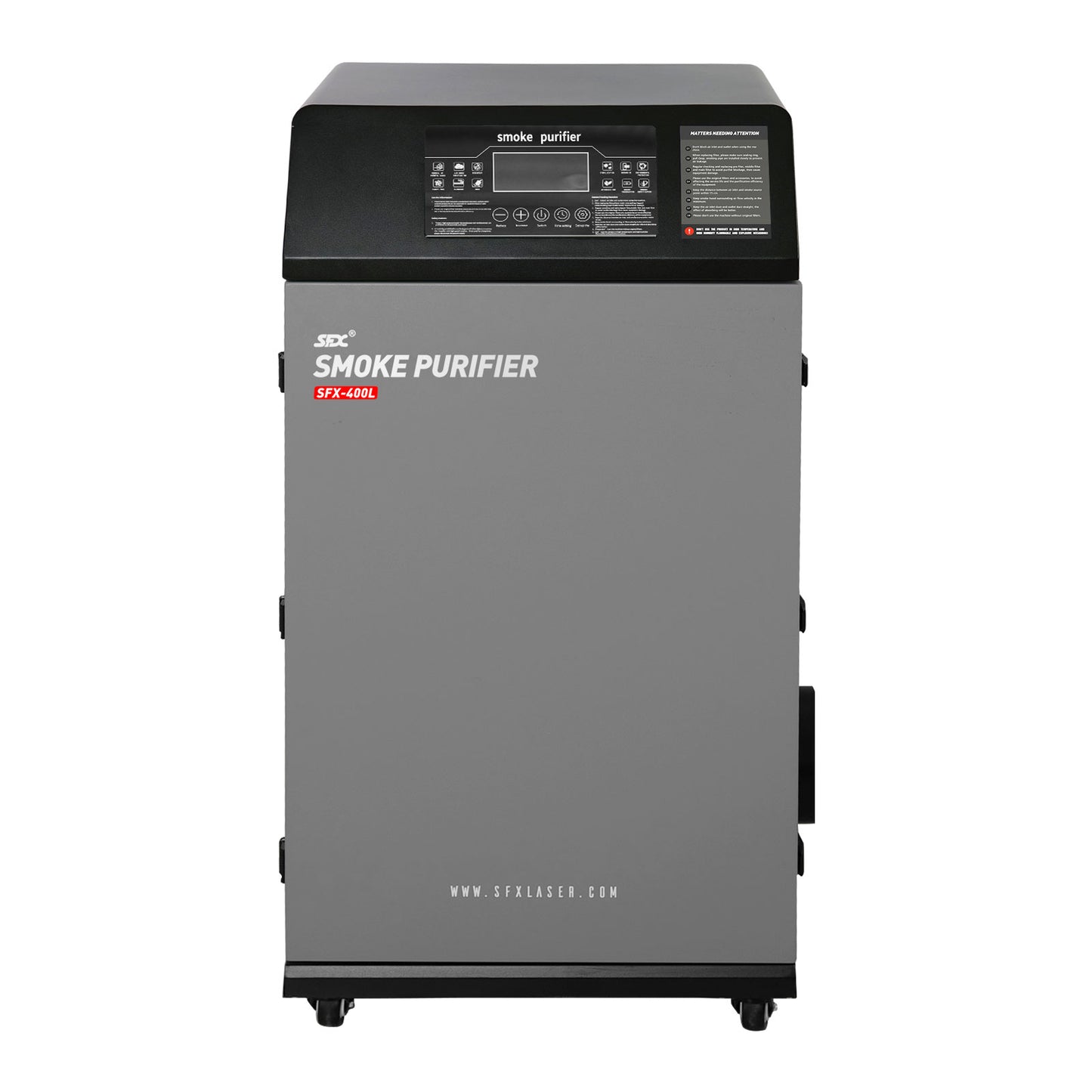 SFX Industrial Laser Soldering Smoke Dust Purify Machine Fume Extractor Air Purifier