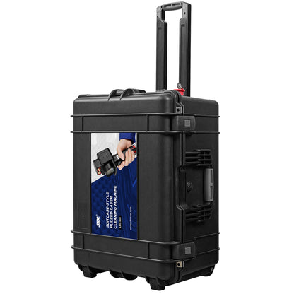 SFX LPC-300/500 Suitcase-Style Pulsed Laser Cleaning Machine Portable Air-Cooled Pulsed Laser Rust Remover Paint/Coating Removal Machine for Wood/Metal with IoT Control