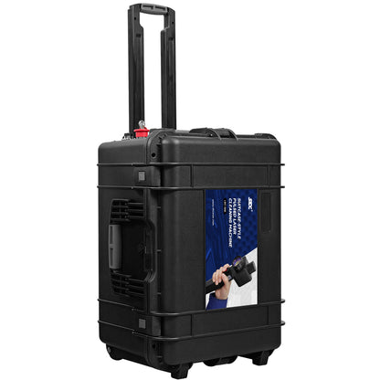 SFX LPC-300/500 Suitcase-Style Pulsed Laser Cleaning Machine Portable Air-Cooled Pulsed Laser Rust Remover Paint/Coating Removal Machine for Wood/Metal with IoT Control