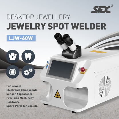SFX LJW 60W Jewelry Laser Welder High-Precision Efficient Laser Welding Machine With Advanced Boost System For Gold, Silver