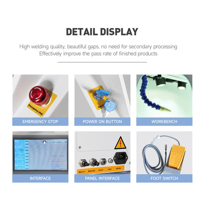 SFX LJW 60W Jewelry Laser Welder High-Precision Efficient Laser Welding Machine With Advanced Boost System For Gold, Silver