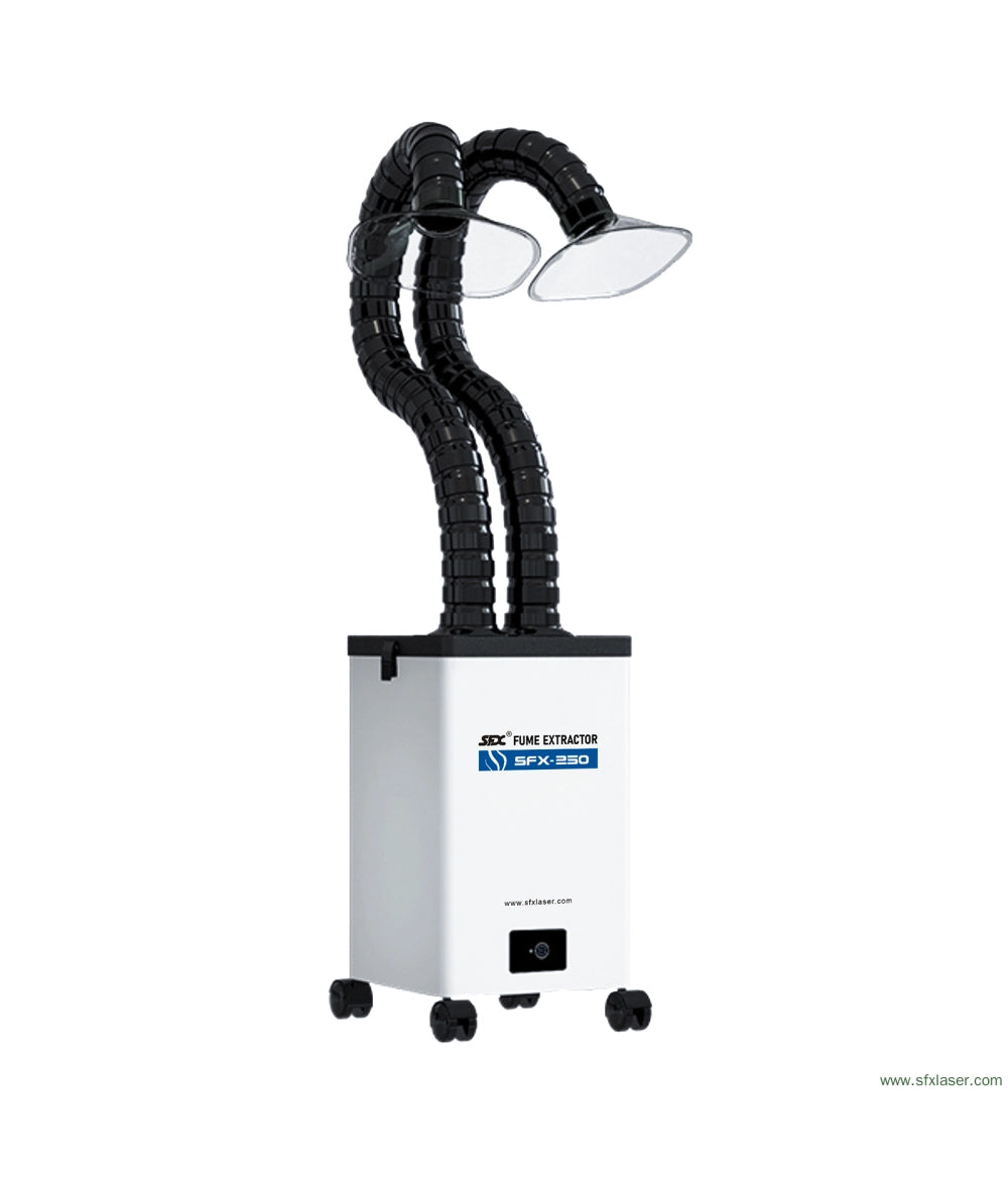 SFX Fume Extractor 80W/135W Smoke Purifiers with 3-Stage Filters Powerful Suction
