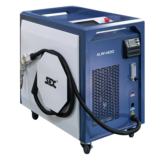 SFX ALW 1400W Integrated Laser Welder Air-Cooled Fiber Laser Welding Machine with Integrated Welding and Weldseam Cleaning for Stainless Steel