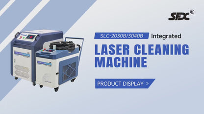 SFX SLC 2000W 3000W Double-Wobble IoT Laser Cleaner with Wide 270mm-300mm Scan Anti-Freeze Fiber Laser for Rust, Paint, Oil Removal, Industrial-Grade Smart Cleaning Machine