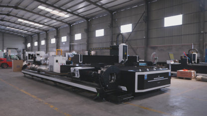 SFX 3KW/6KW Fiber Laser Metal Sheet/Tube Cutting Machine 1500x3000mm for SS, Mild Steel, Carbon Steel, Alloy Steel, Galvanized Sheet, Aluminum Plate Pipes