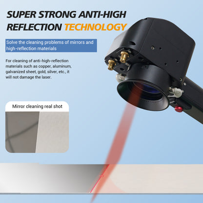 SFX Laser P-Series 200W/300W Pulsed Laser Cleaning Machine Air-Cooled Laser Rust Removal for Wood Metal